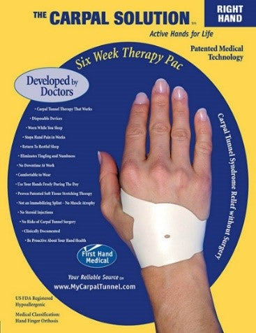 Sample Carpal Solution Treatment Kit