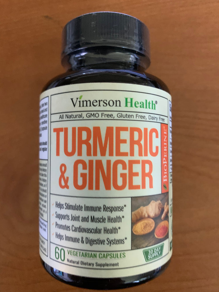 Turmeric & Ginger with Bioperine - Capsules